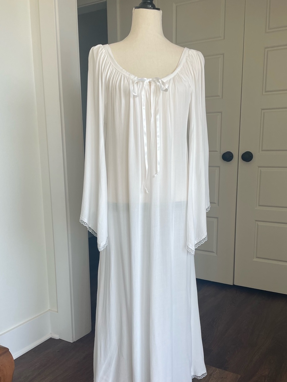 Boho Renaissance Kaftan Chemise Gown Medieval Wedding Dress